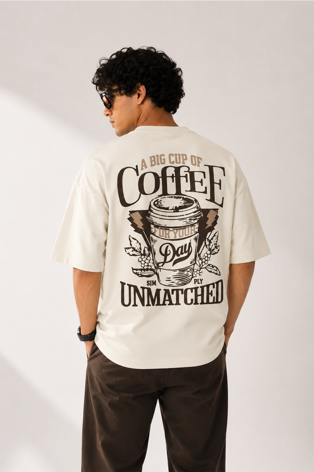 Coffee or Caffeine Unisex Oversized Tee