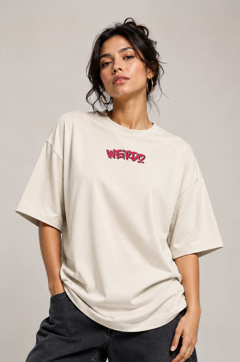 WIERDO - Unisex Terry Oversized Tee