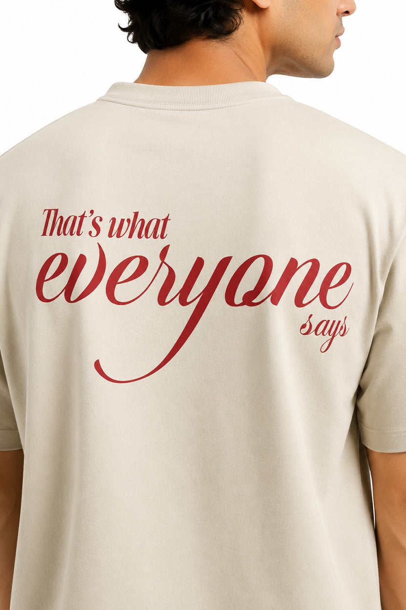 Stay Consistent Oversized Tee