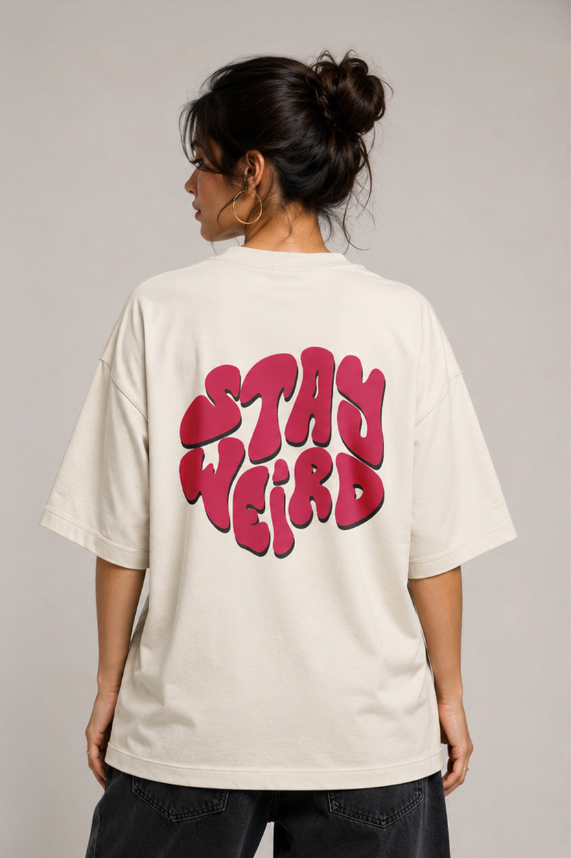 WIERDO - Unisex Terry Oversized Tee