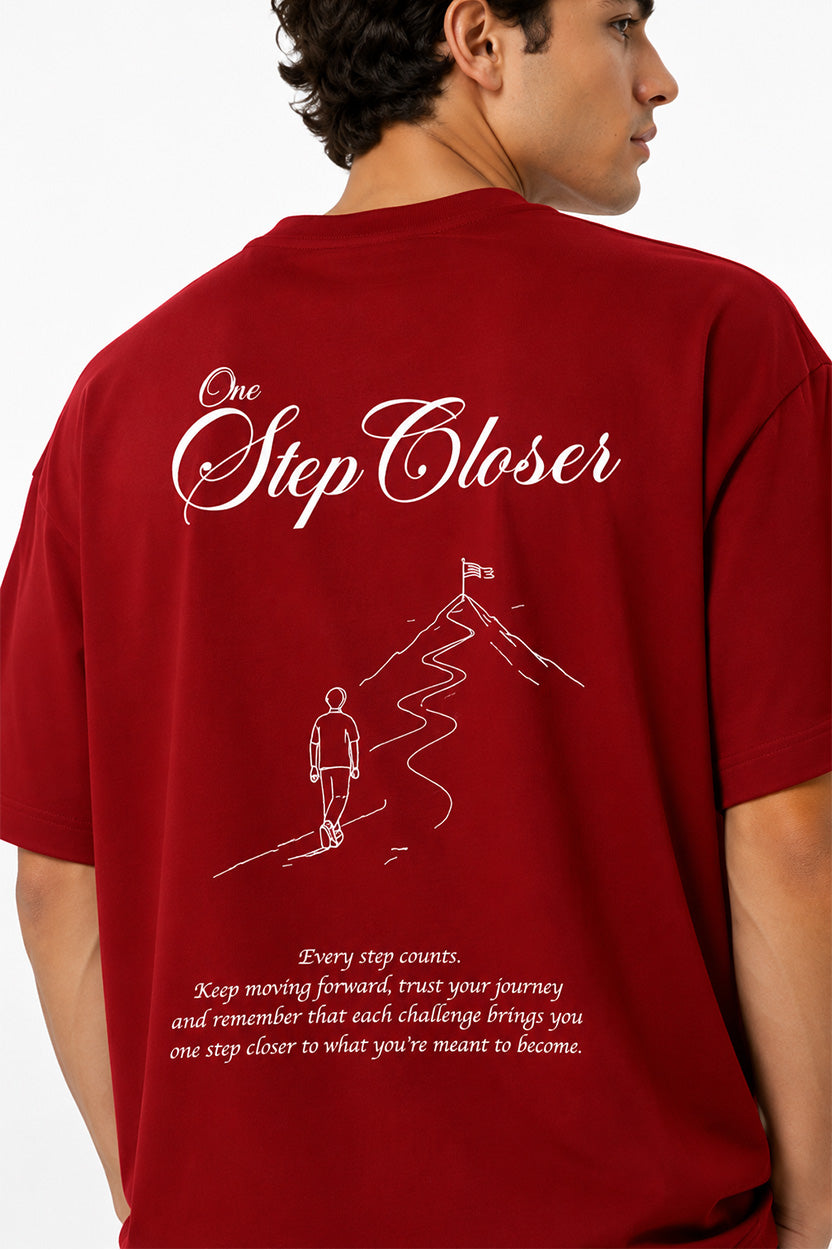 One step closer Unisex Terry Oversized Tee