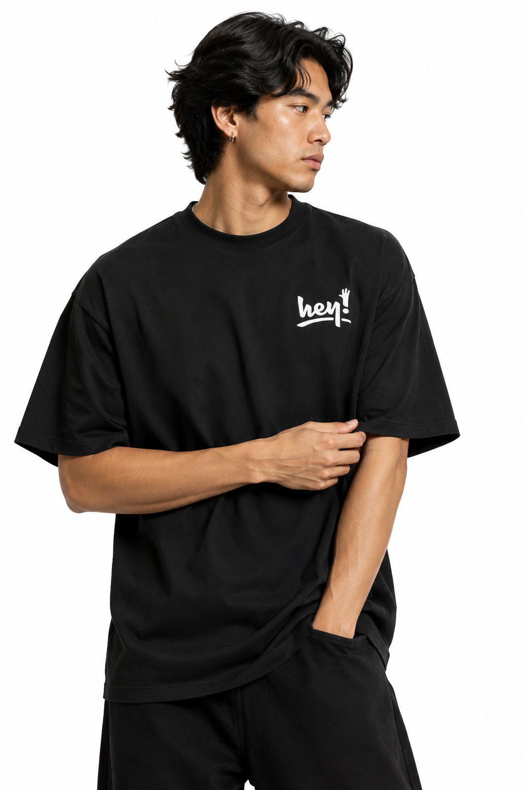 HEY_Unisex Oversized Tee
