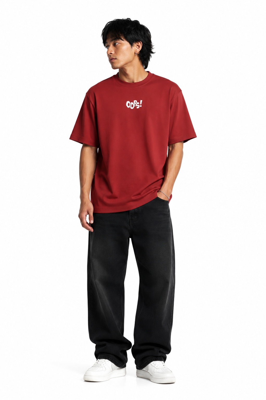 OOPS_Unisex Oversized Tee