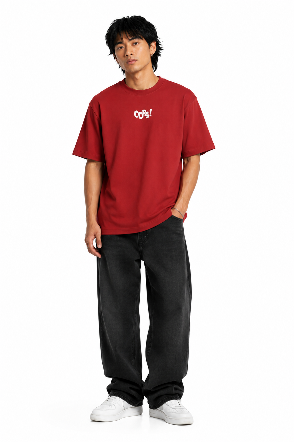 OOPS_Unisex Oversized Tee