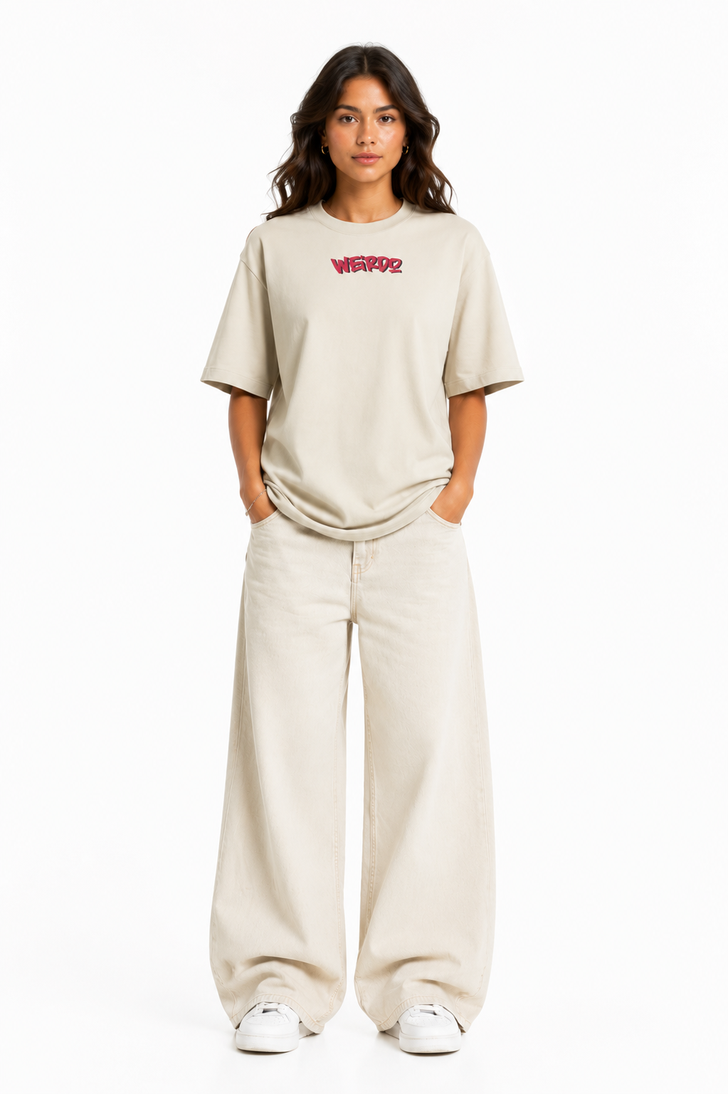 WIERDO_Unisex Oversized Tee