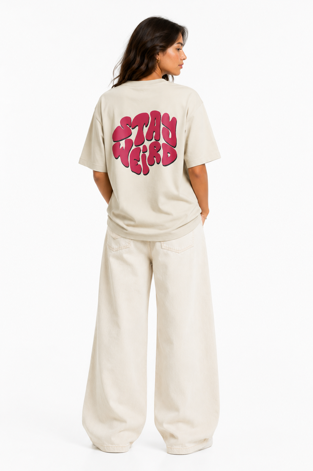 WIERDO_Unisex Oversized Tee